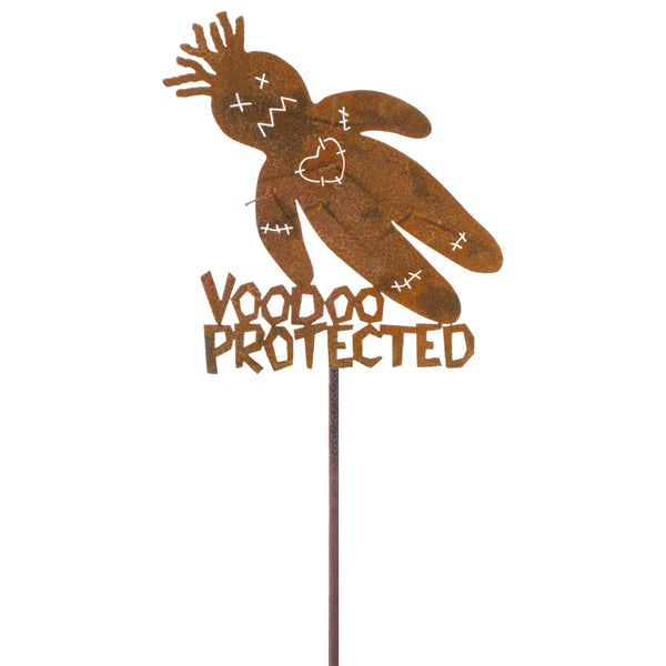 VooDoo Protected Garden Stick Sign
