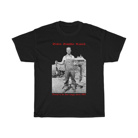 Zombie Shirt - Proud to be Free Range T-Shirt - Men's T-Shirt - FREE shipping in US