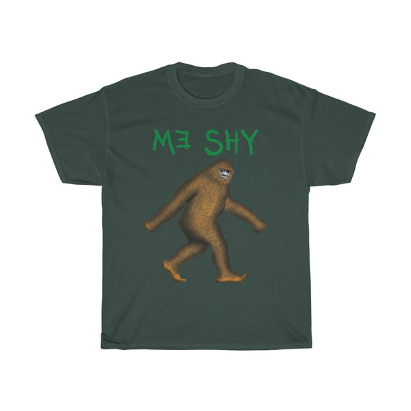 Bigfoot Me Shy - Men's T-Shirt - FREE shipping in US