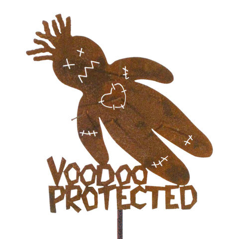 VooDoo Protected Garden Stick Sign
