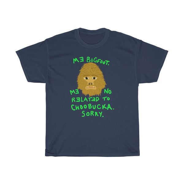 Sad Bigfoot - Men's T-Shirt - FREE shipping in US